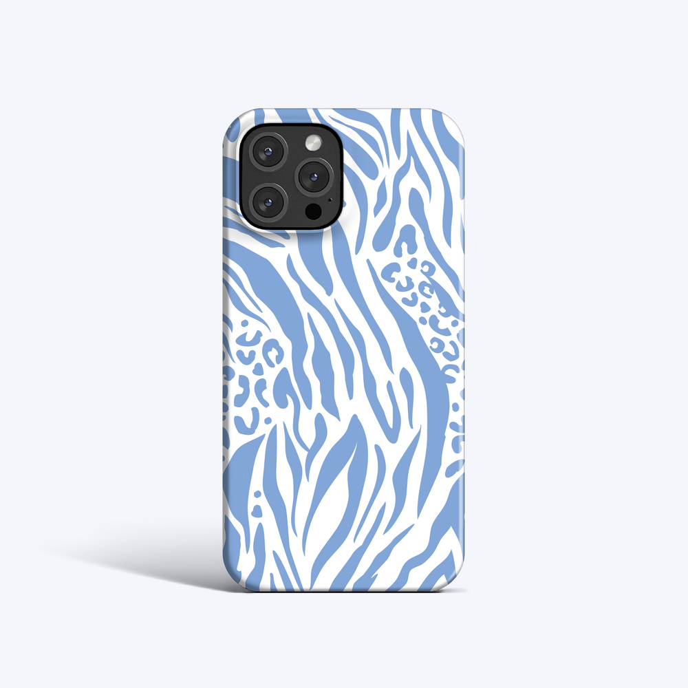 BLUE ZEBRA iPhone 15 Case
