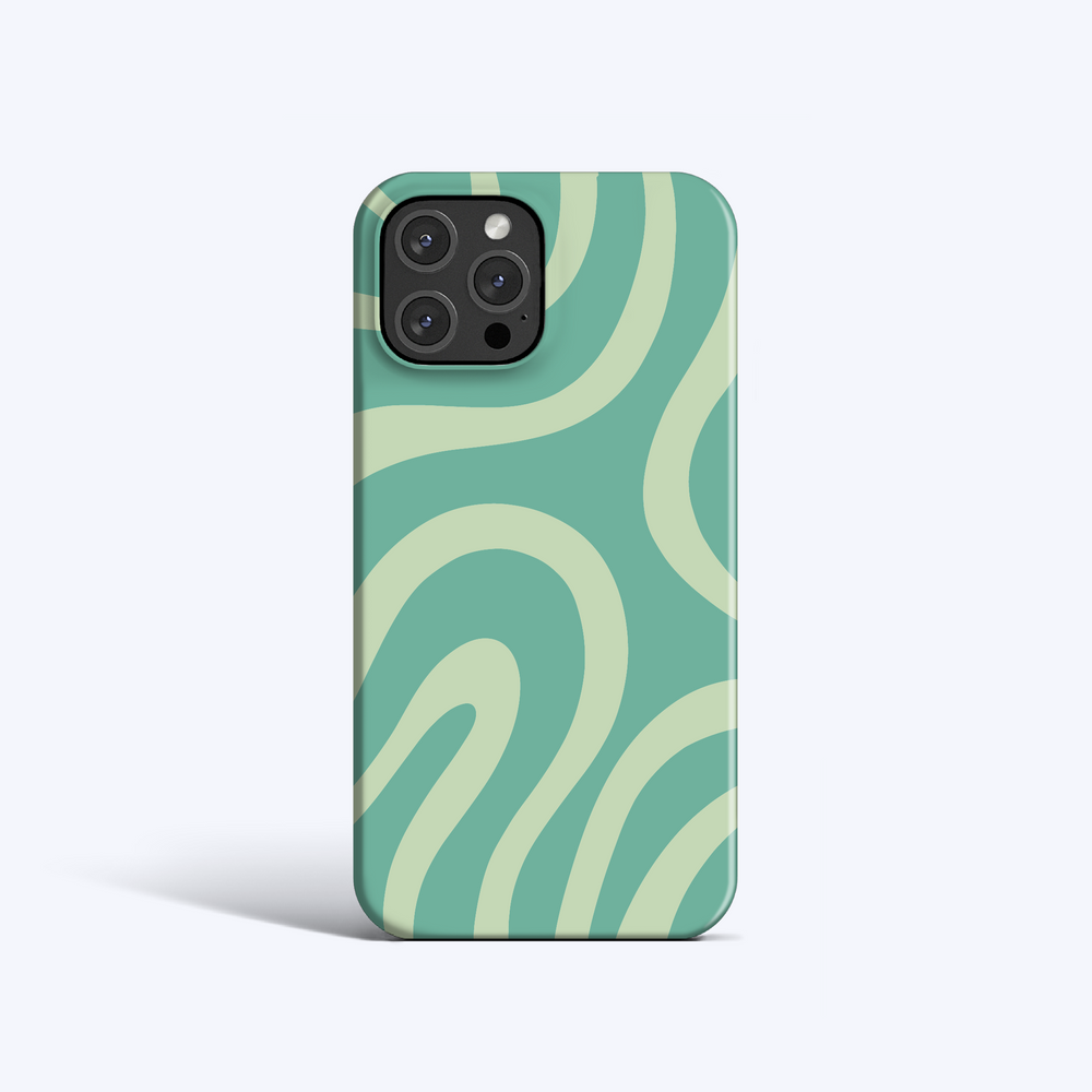 MINTY ORGANIC LINES iPhone 15 Case