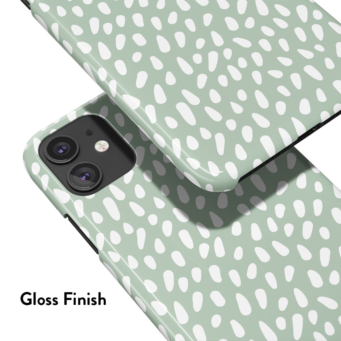 
                  
                    PASTEL GREEN DOTS iPhone 15 Case
                  
                