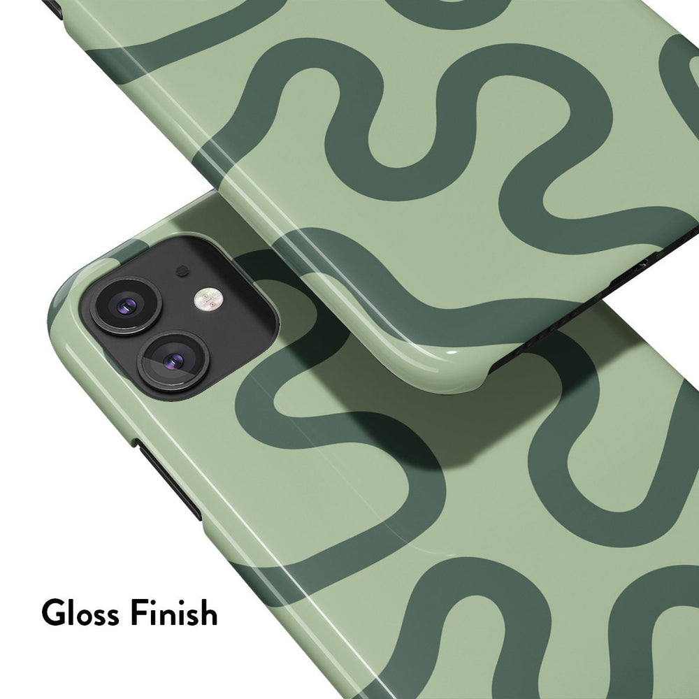 
                  
                    ORGANIC LINES OLIVE iPhone 15 Case
                  
                