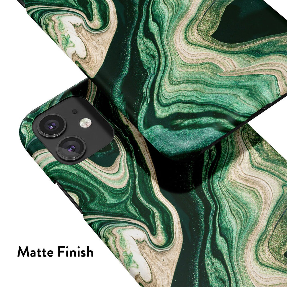 
                  
                    GREEN MARBLE iPhone 15 Case
                  
                