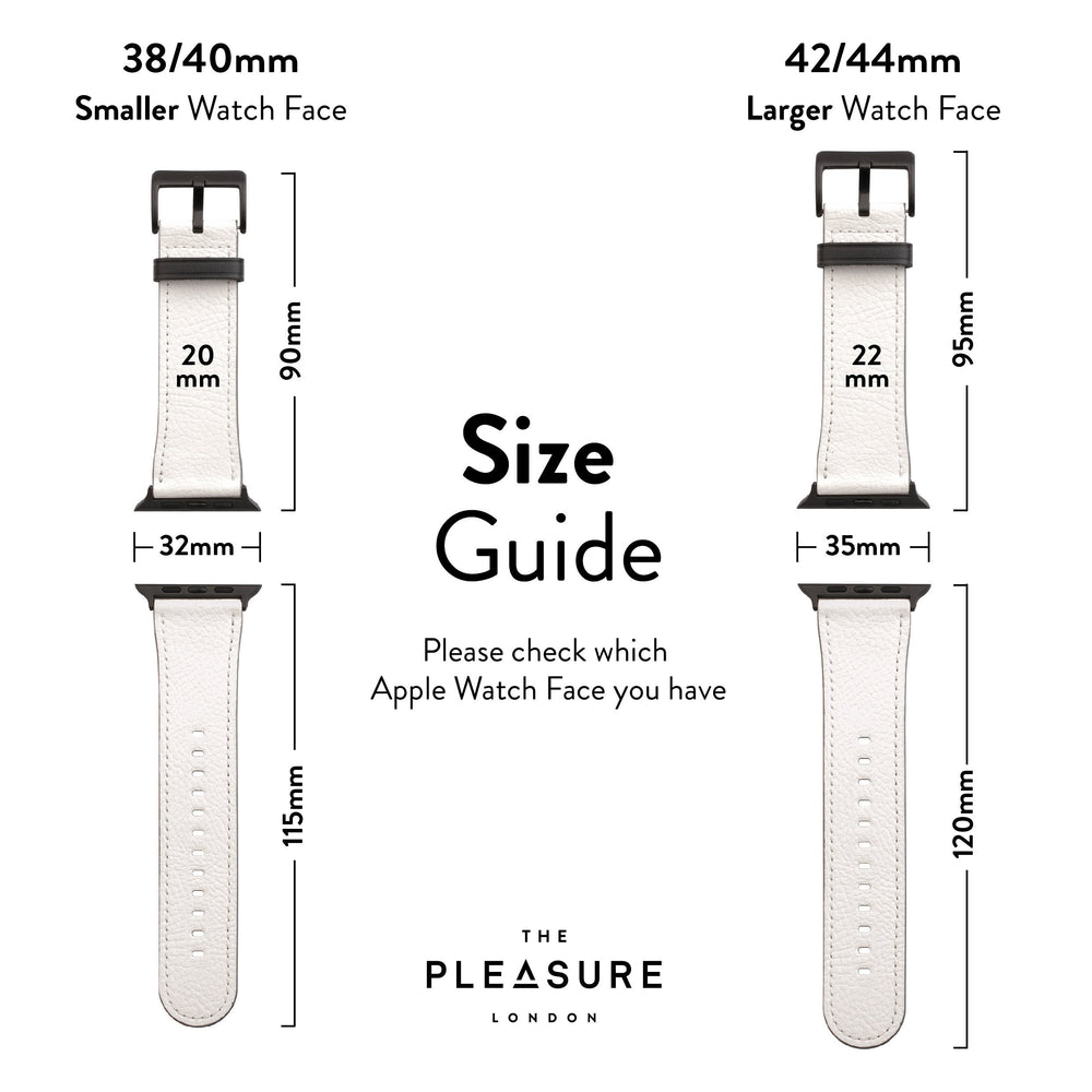 
                  
                    VOGUE B/W Apple Watch Strap
                  
                