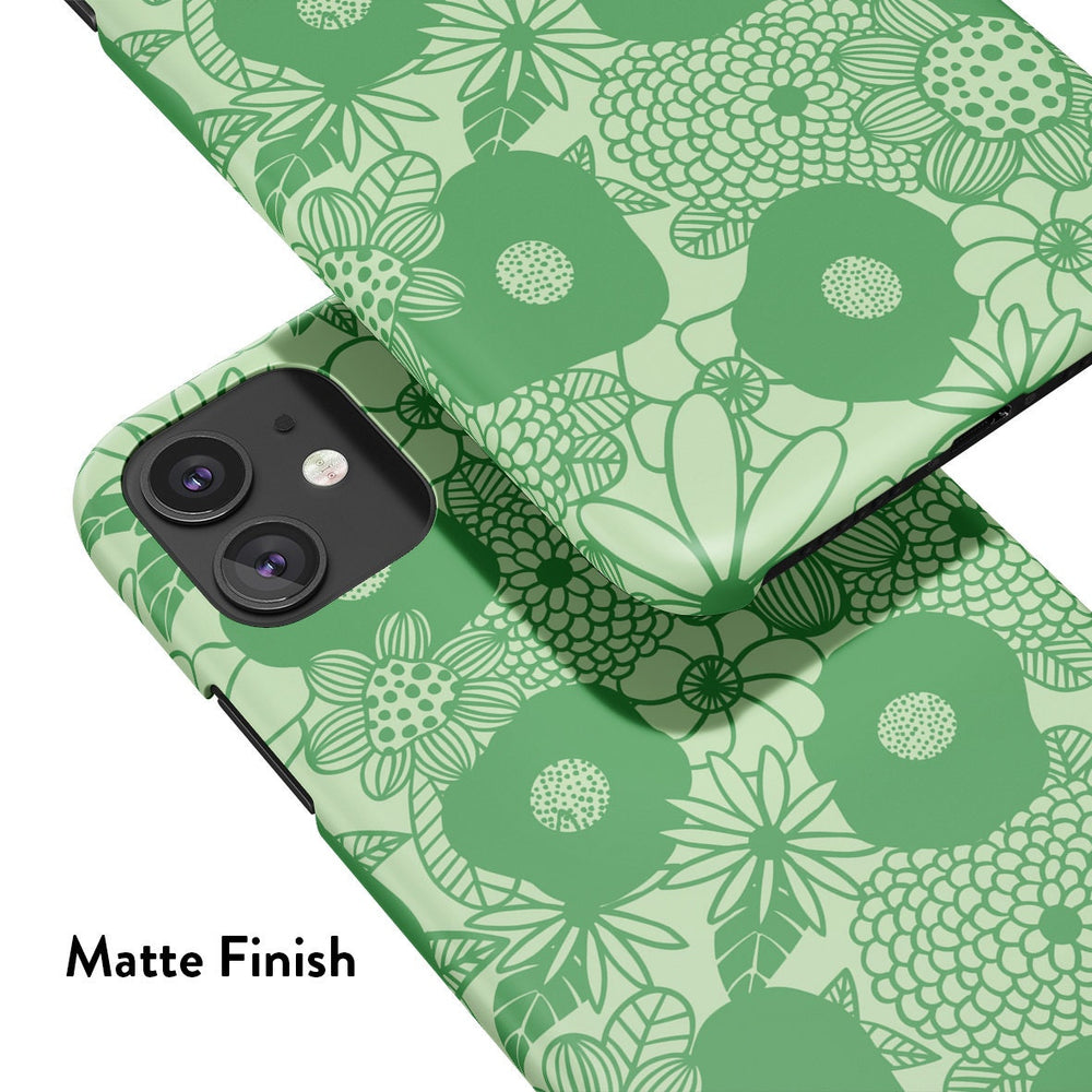 
                  
                    60's VINTAGE FLOWERS GREEN iPhone 15 Case
                  
                