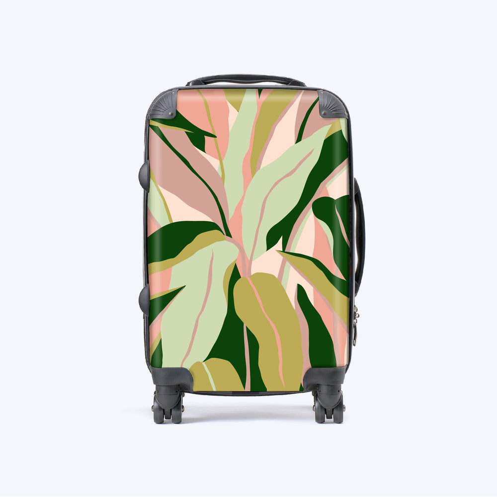 TROPICAL LEAVES SUITCASE