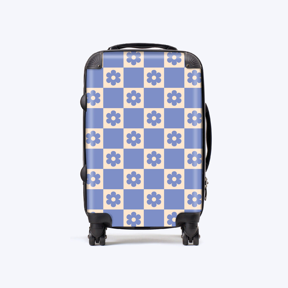 CHECKERED DAISYS SUITCASE