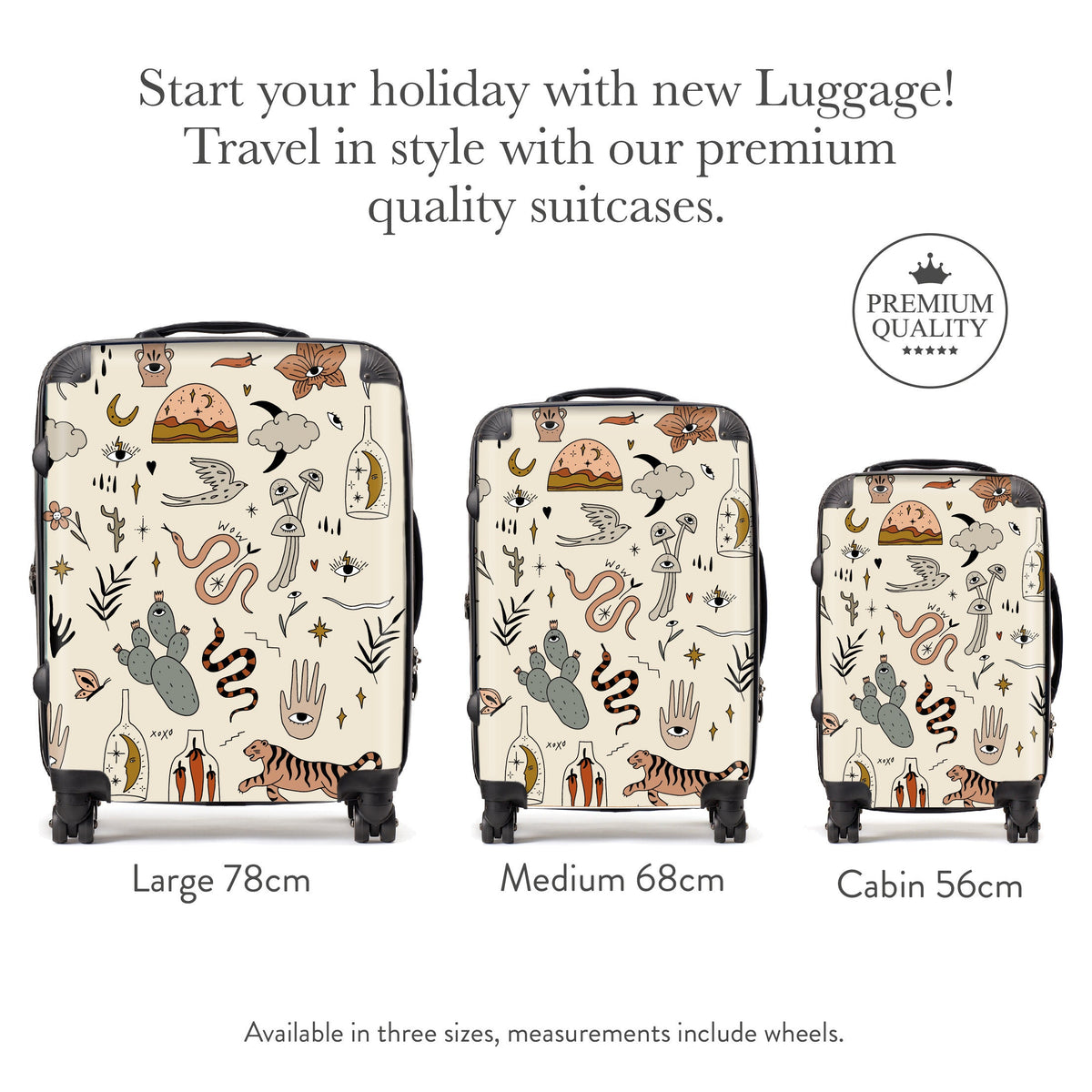 Boho luggage best sale