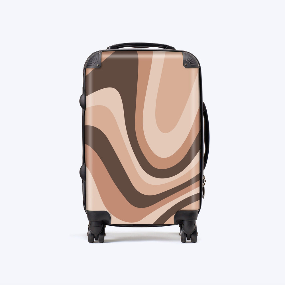 ABSTRACT GROOVY COCO SUITCASE