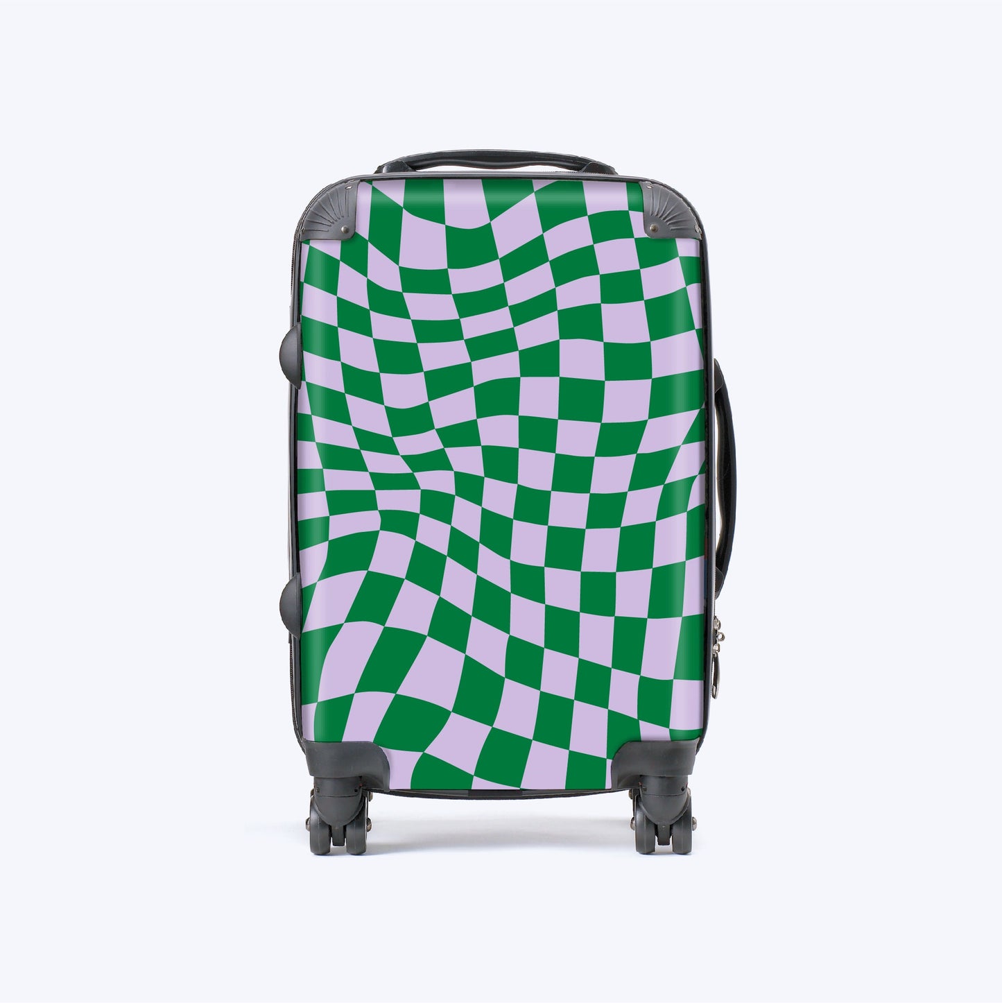 
                  
                    WAVY CHECK GREEN SUITCASE
                  
                