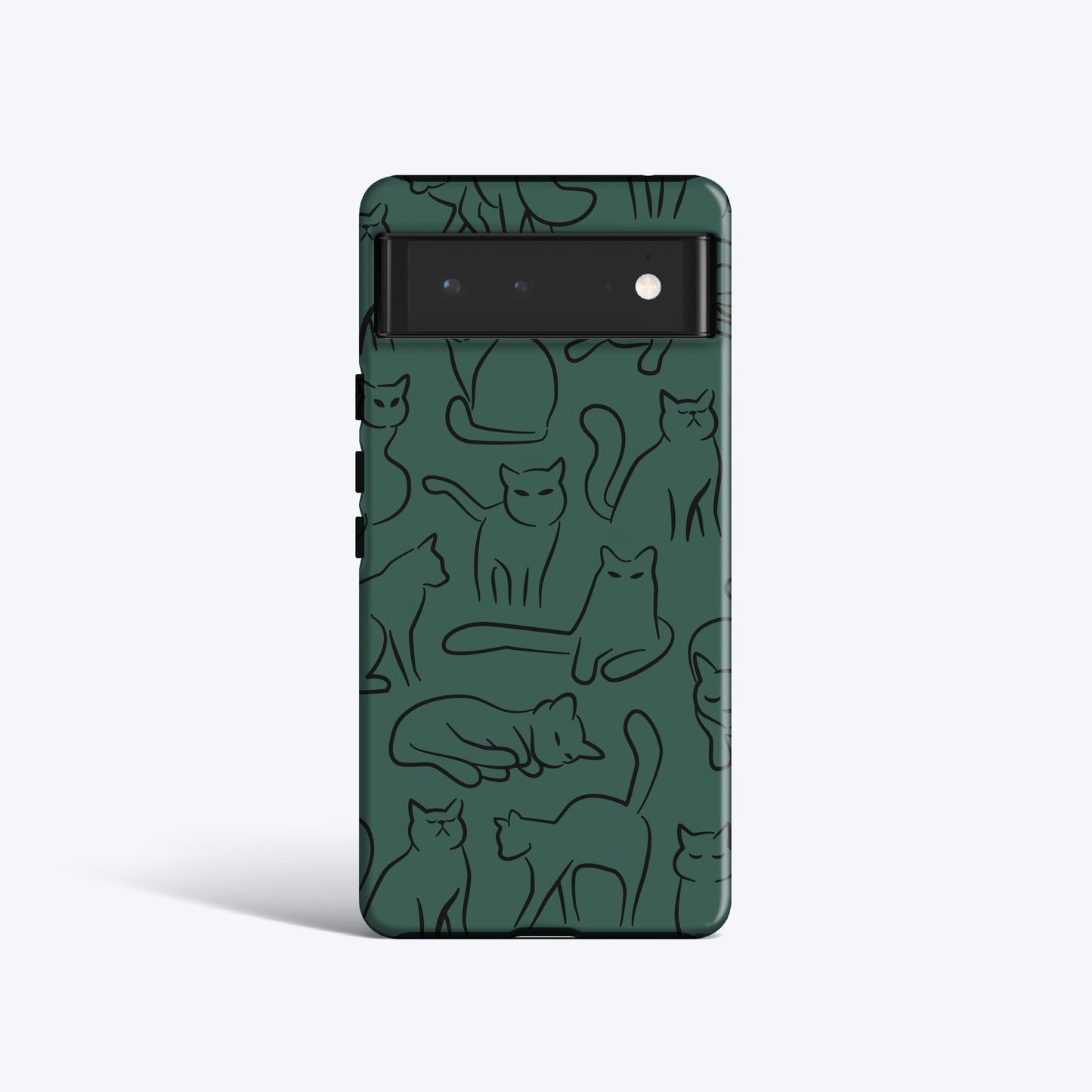 HAND DRAWN CATS Pixel Case