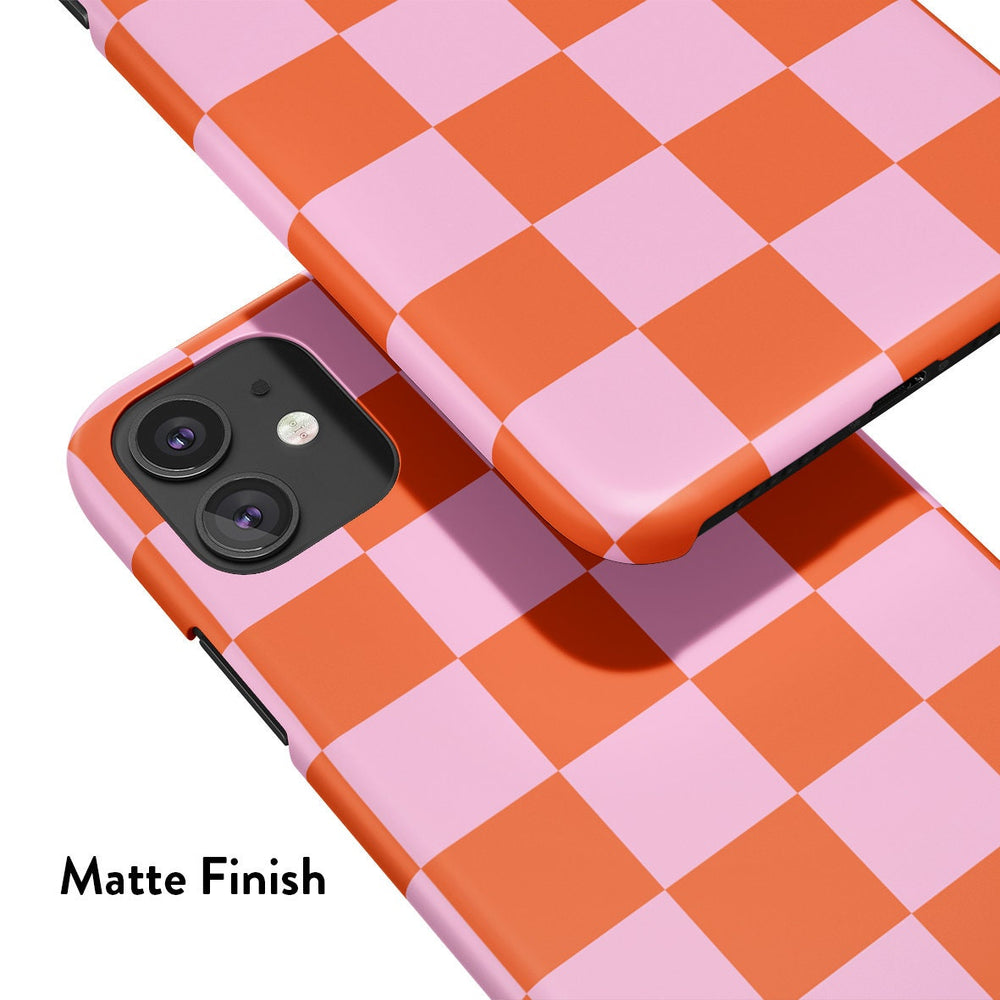 
                  
                    CHUNKY CHECK ORANGE PINK Pixel 8 Case
                  
                
