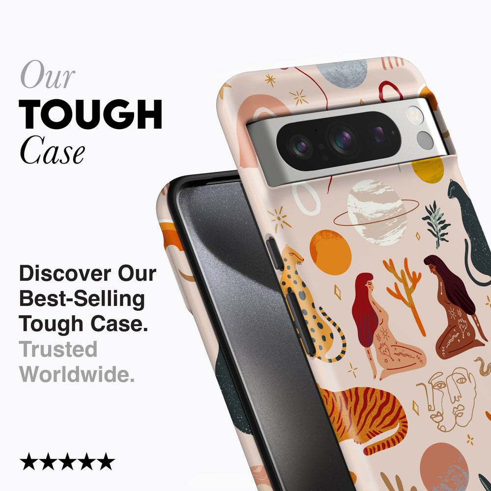 
                  
                    a cell phone case with a design on it
                  
                