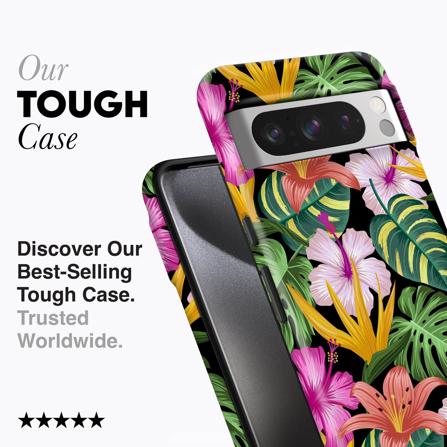
                  
                    TROPICAL FLORAL Pixel Case
                  
                