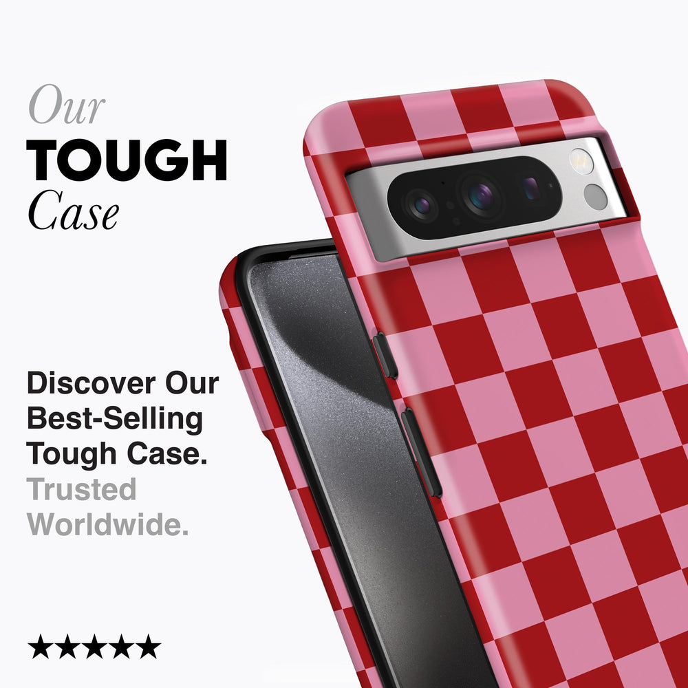 
                  
                    BERRY CHECKERBOARD Pixel Case
                  
                