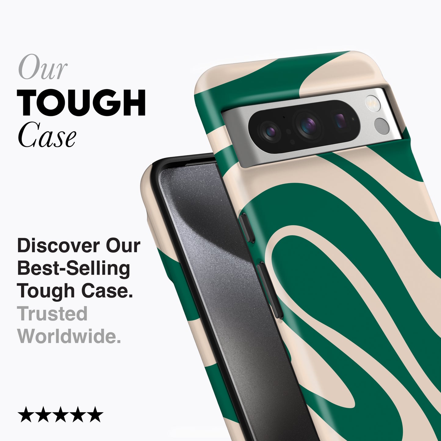 
                  
                    DEEP GREEN WAVES Pixel 8 Case
                  
                