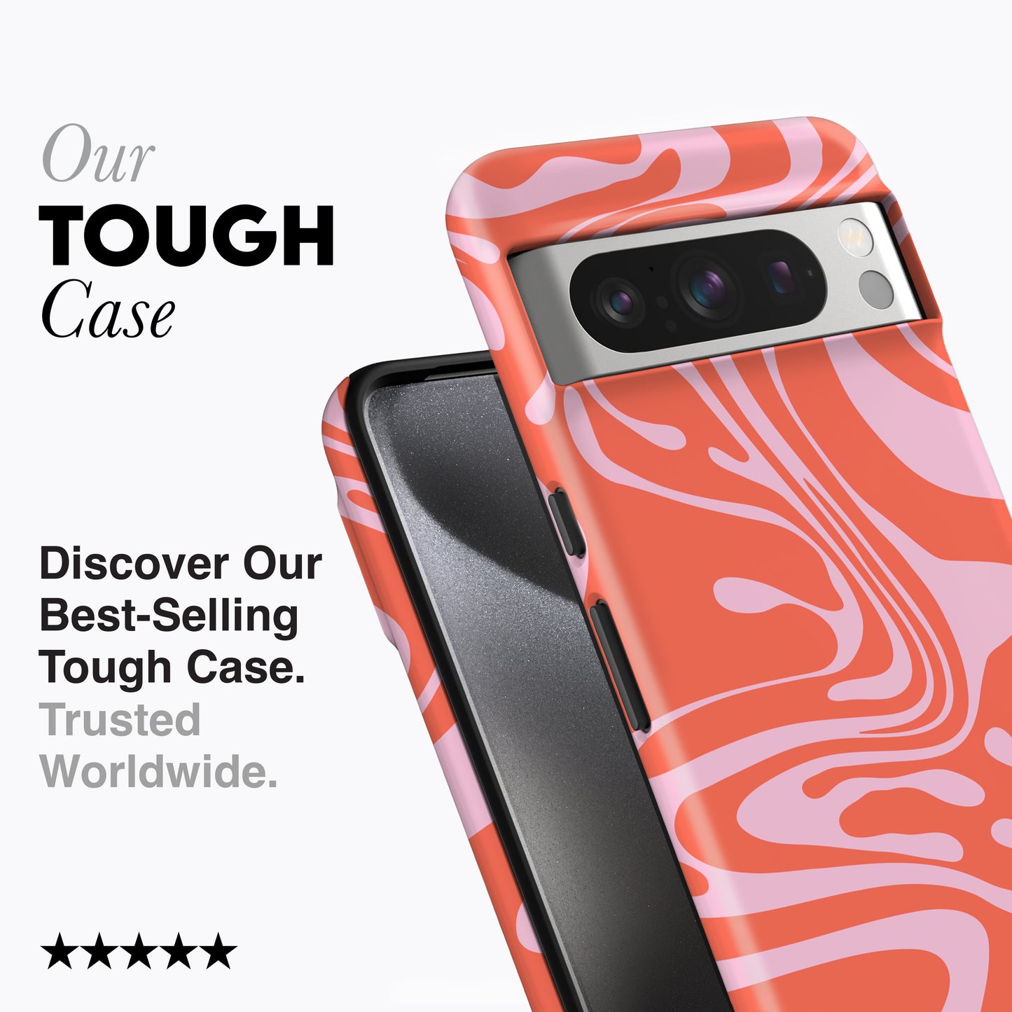 
                  
                    a cell phone case with a design on it
                  
                