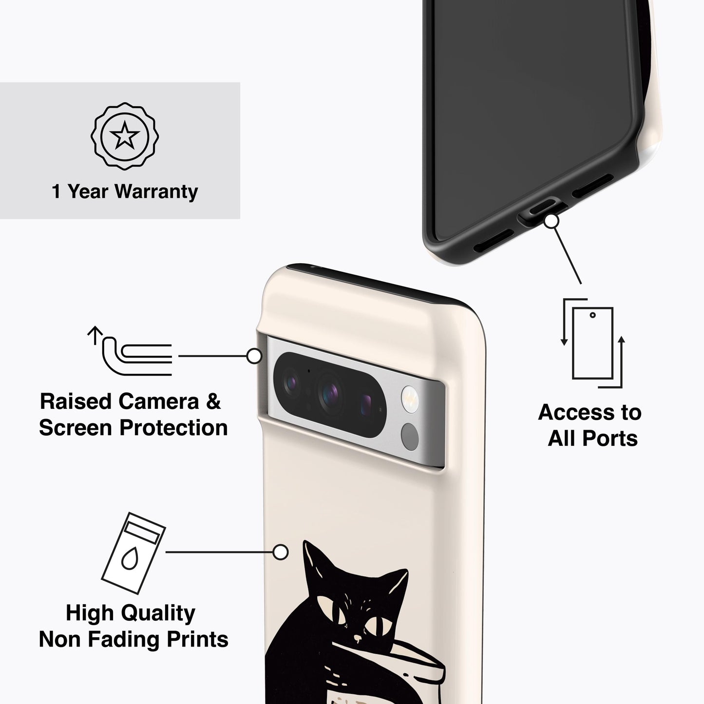 
                  
                    BLACK CAT Pixel Case
                  
                