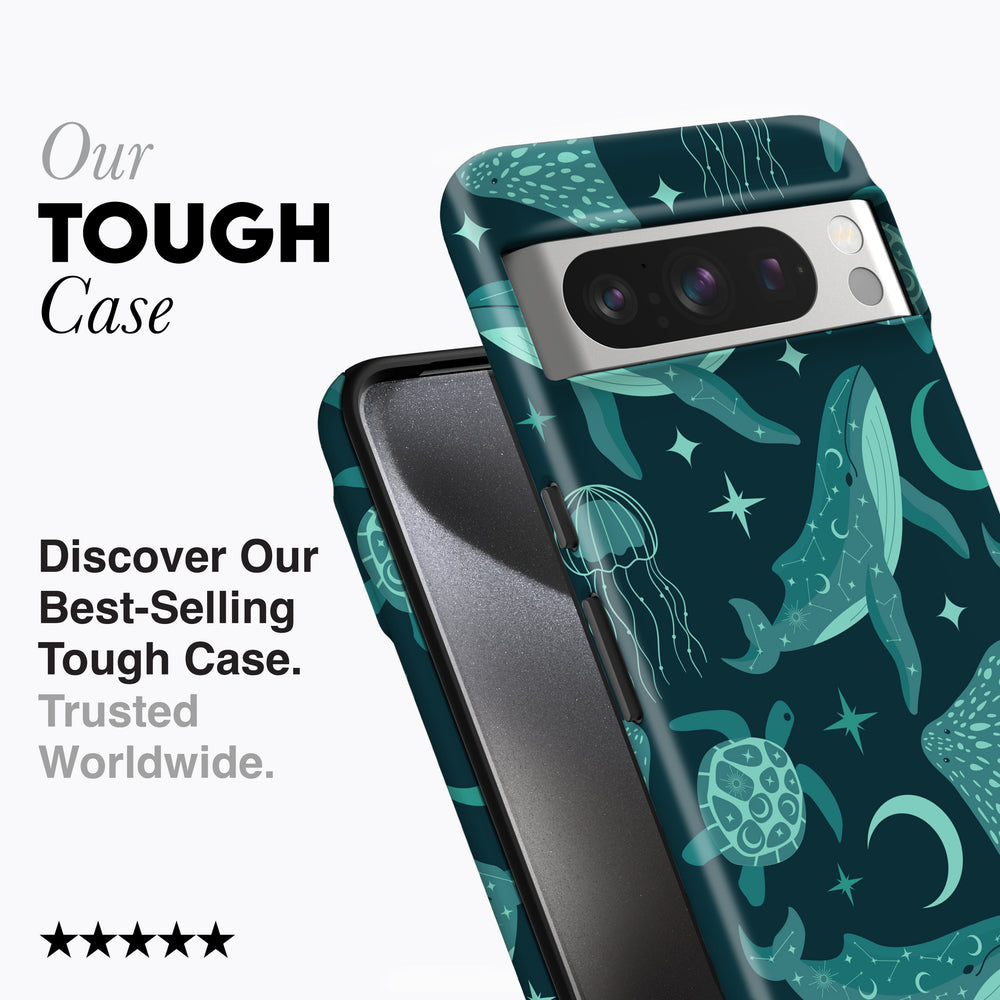 
                  
                    CELESTIAL SEA LIFE TEAL Pixel 8 Case
                  
                