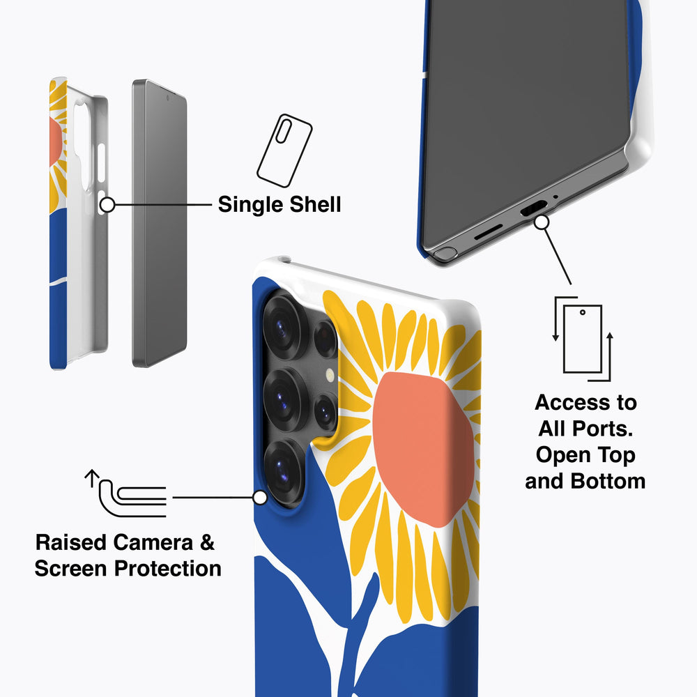 
                  
                    BLUE SUNFLOWER Galaxy Case
                  
                