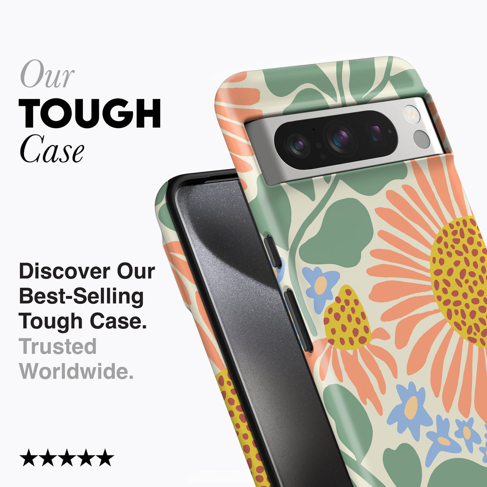 SUNFLOWER Pixel Case