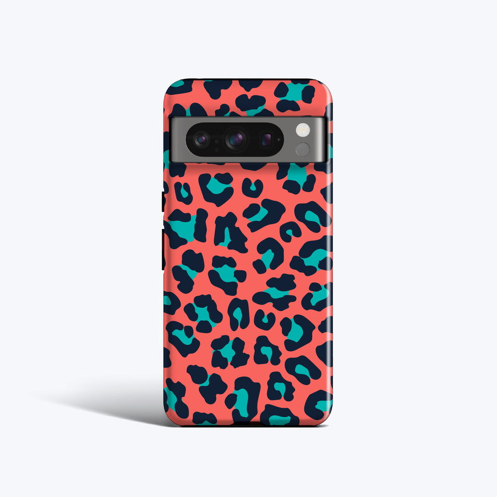 a phone case with an animal print on it