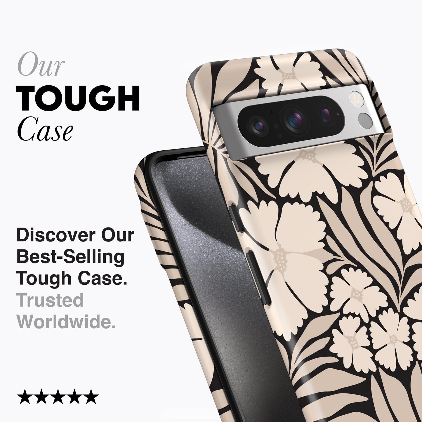 
                  
                    BEIGE FLORAL Pixel Case
                  
                