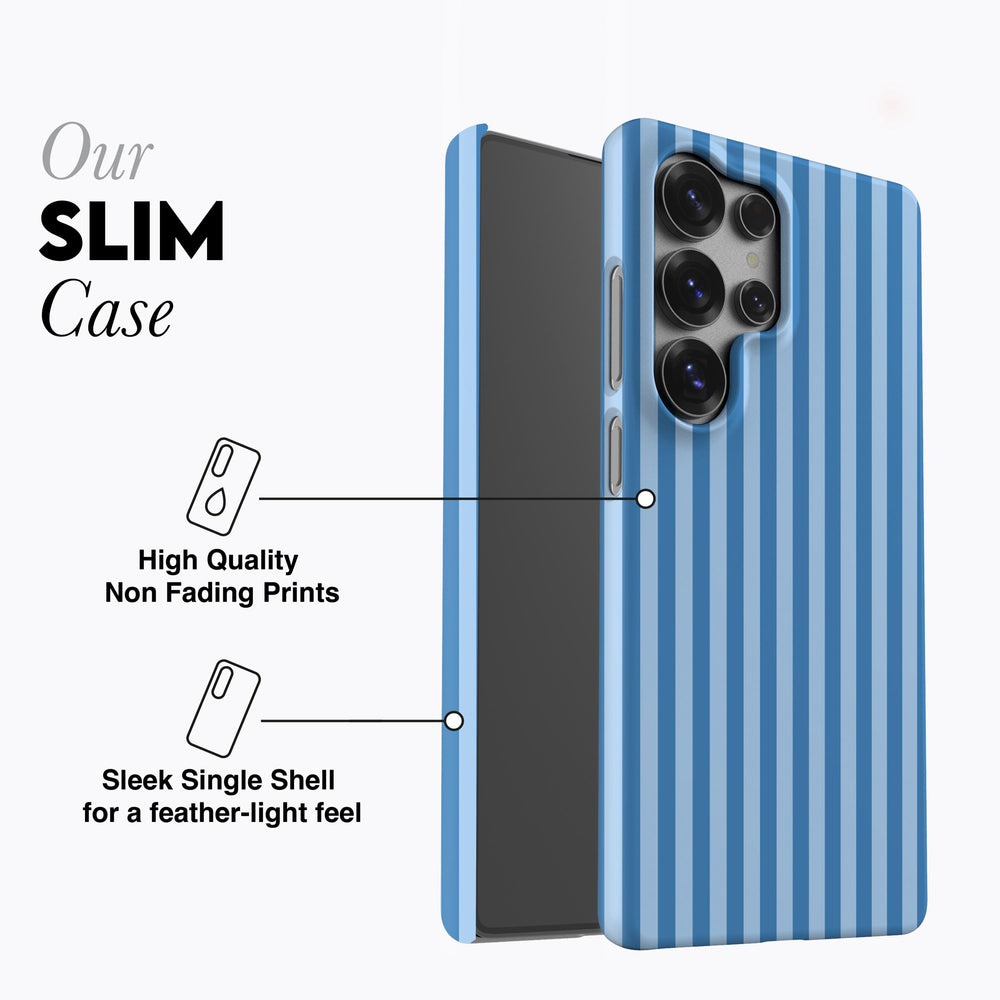 LITTLE BLUE STRIPES Galaxy Case
