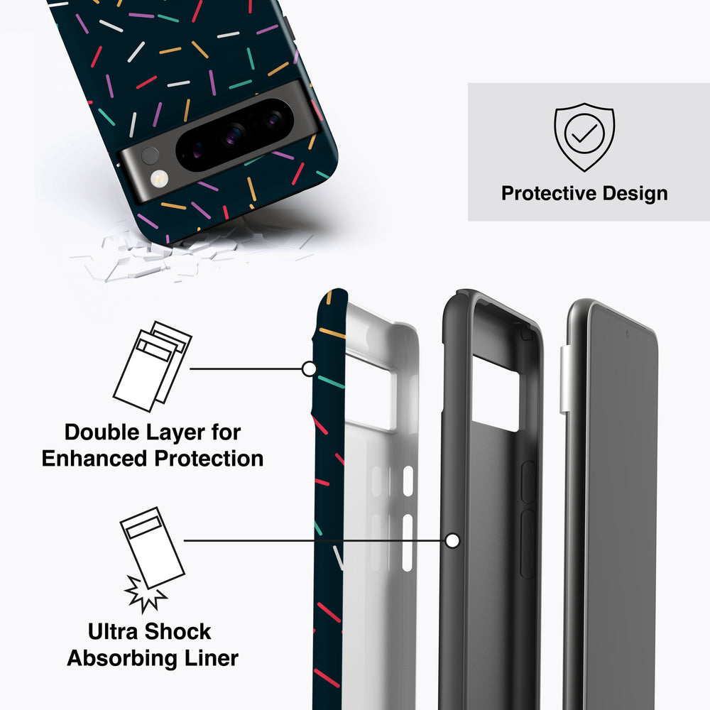 
                  
                    a diagram of a phone case with different features
                  
                