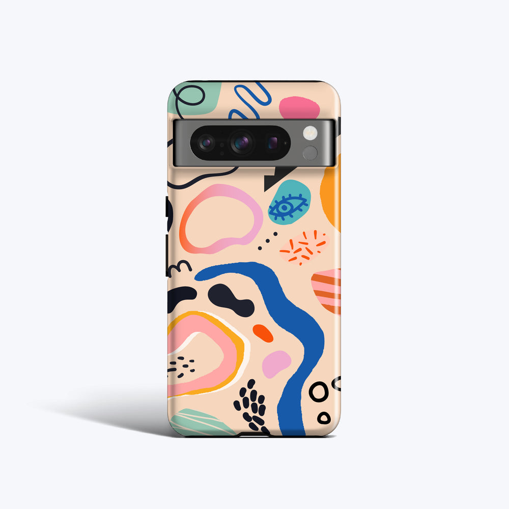 ABSTRACT JOY Pixel 8 Case