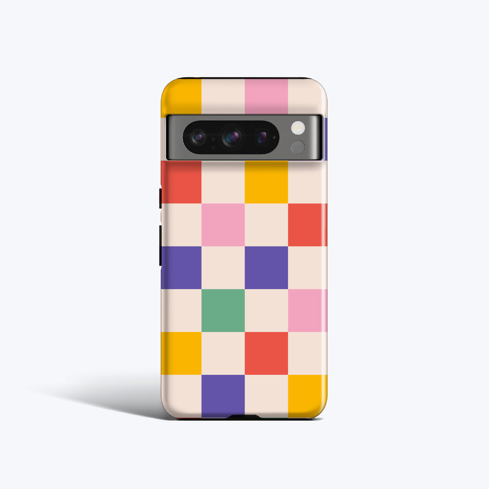 CHUNKY CHECK COLOURED Pixel 8a Case