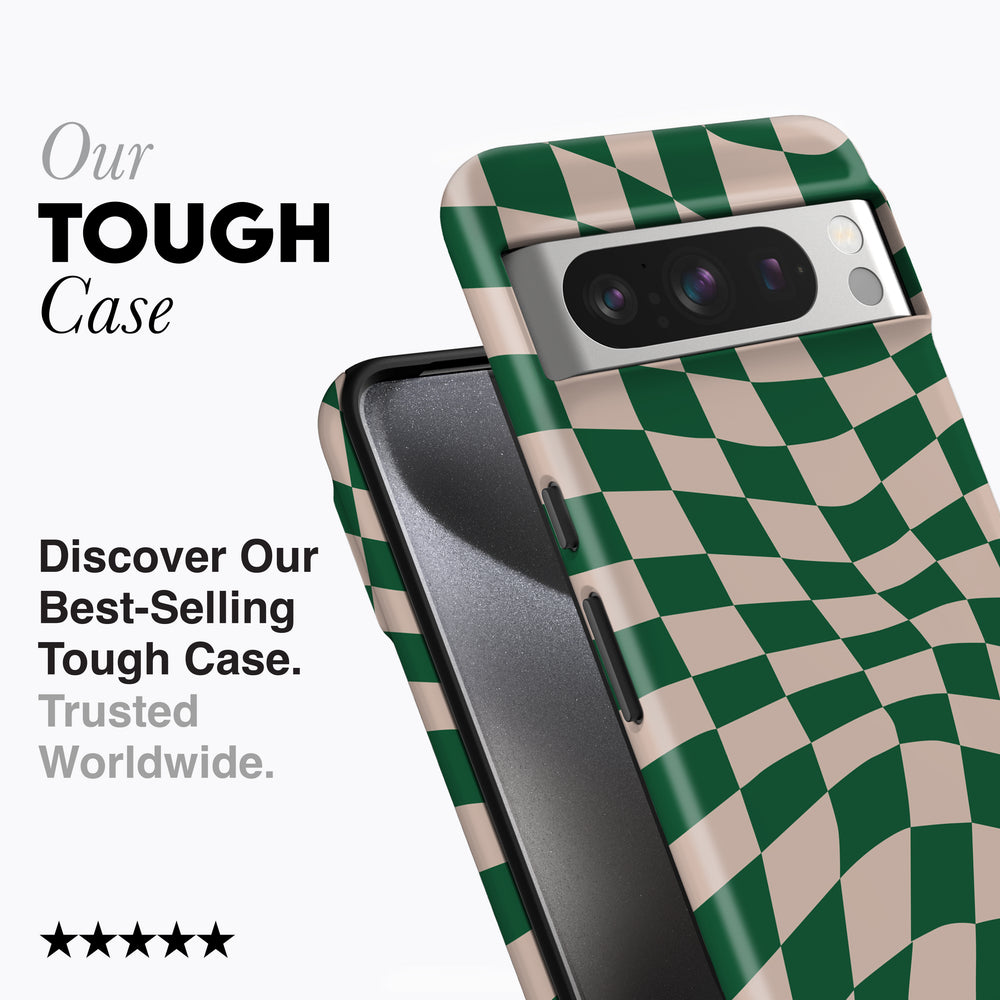 
                  
                    WAVY CHECK GREEN Pixel 8 Case
                  
                