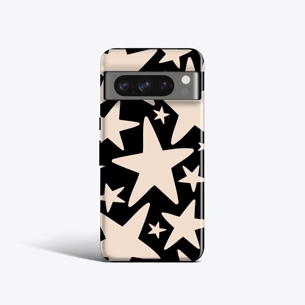 CREAM WONKY STARS Pixel 8 Case