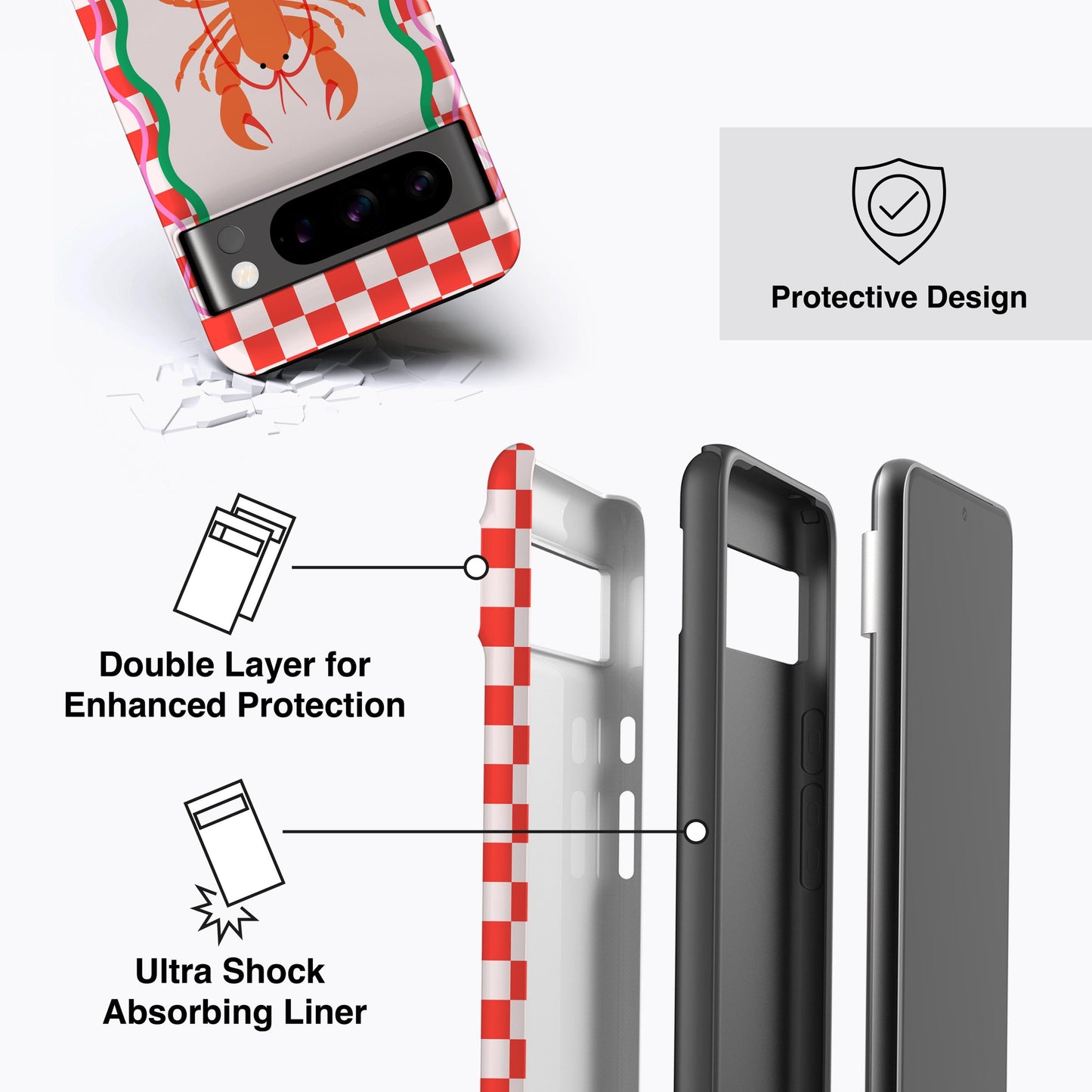 
                  
                    LOBSTER Pixel Case
                  
                