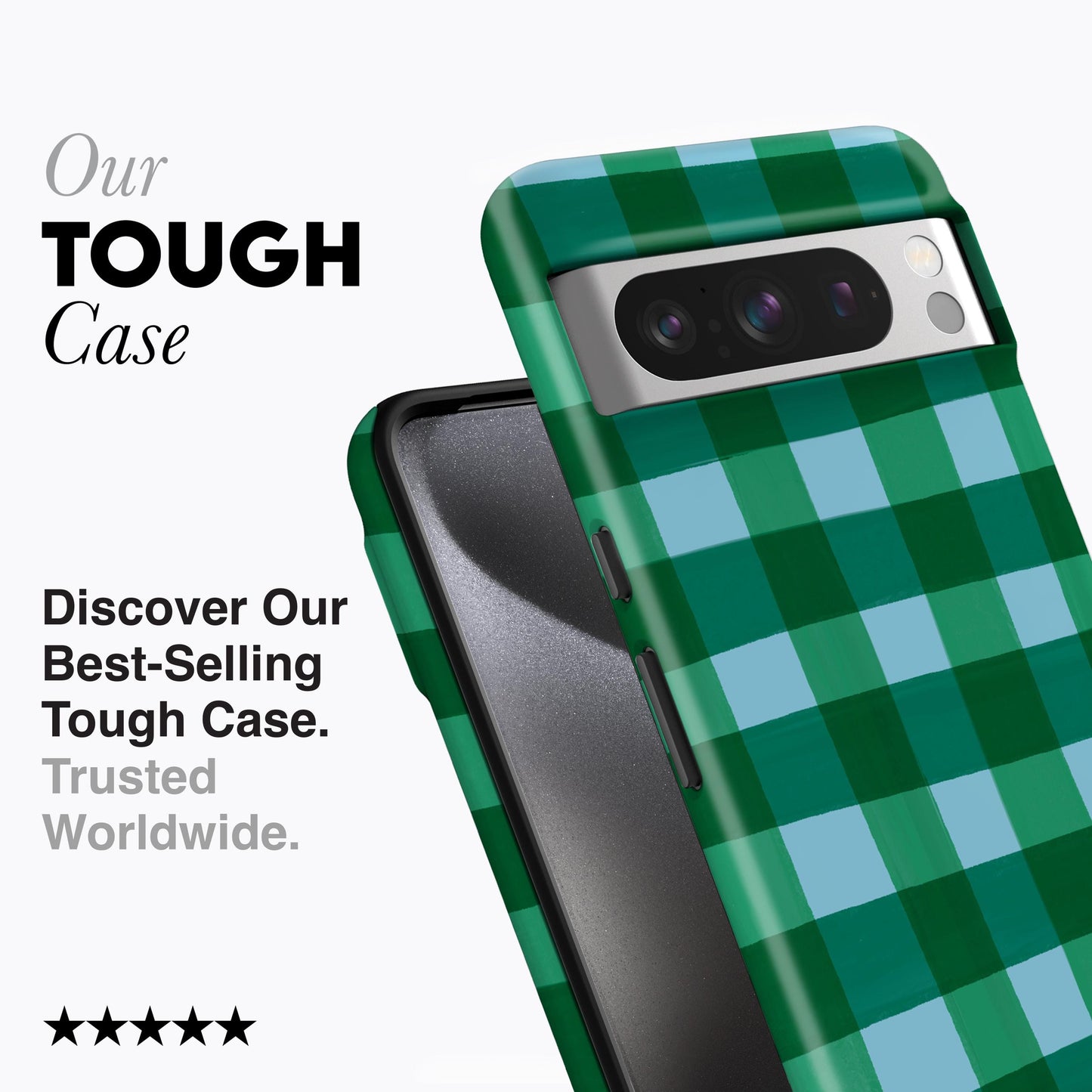 
                  
                    GREEN GINGHAM
                  
                
