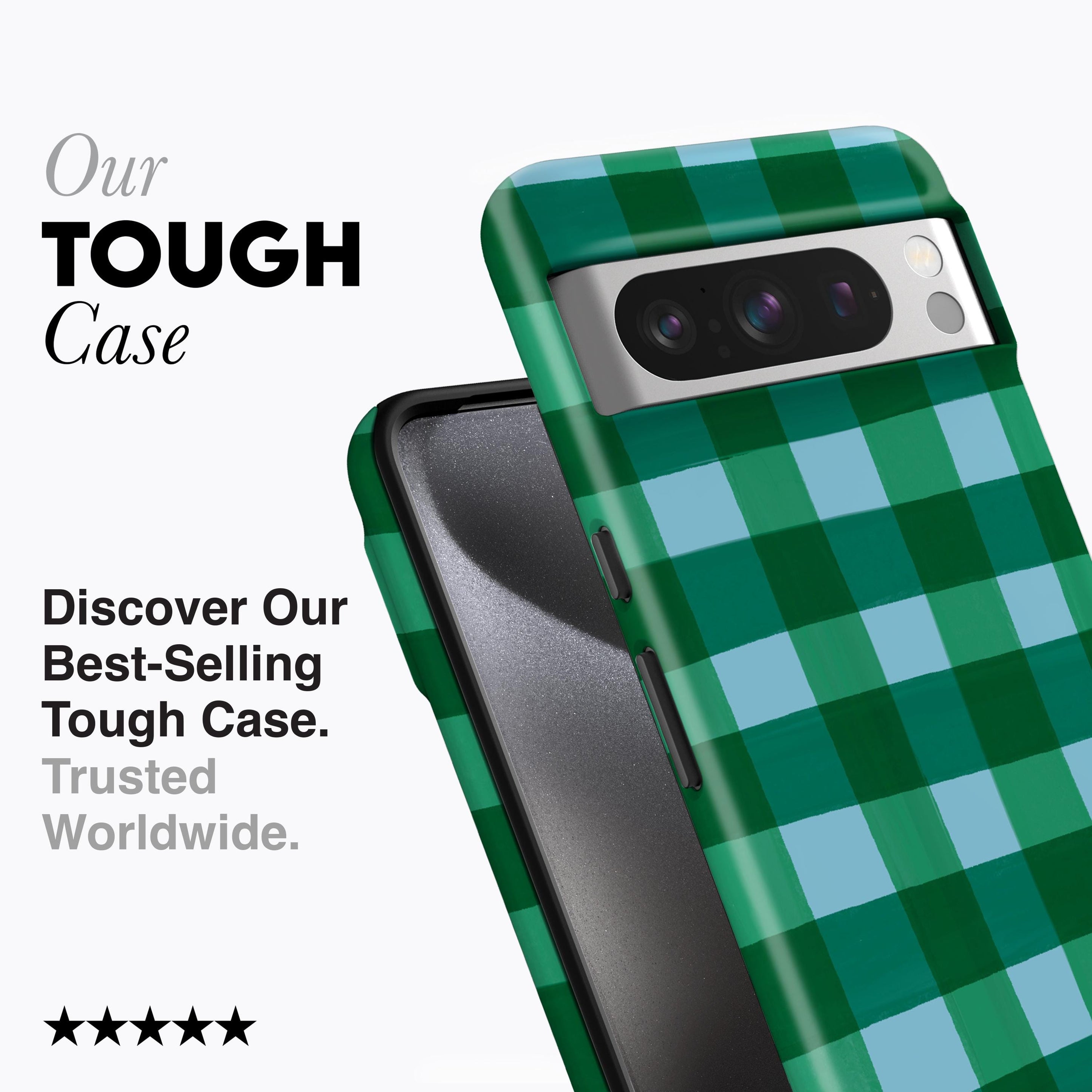 
                  
                    GREEN GINGHAM
                  
                