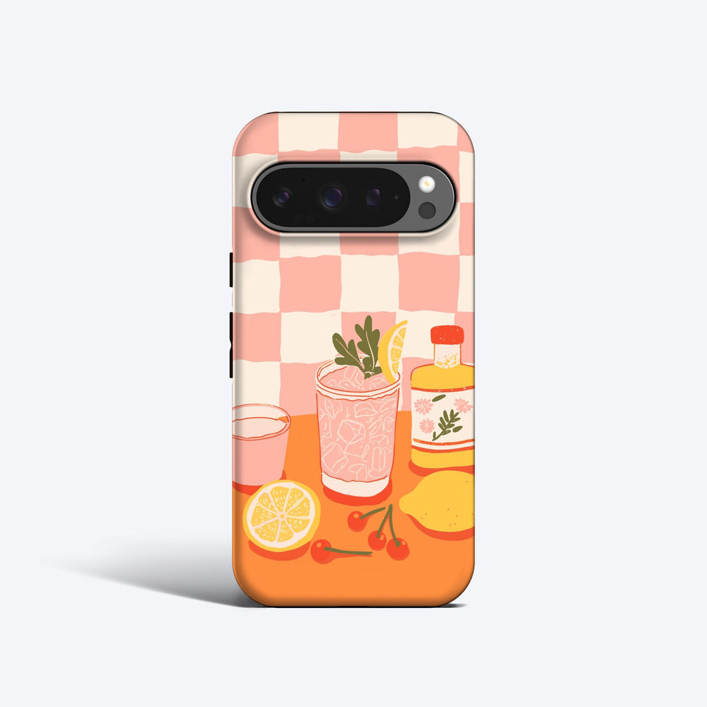 PINK GIN Pixel Case