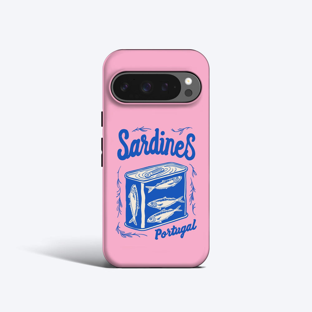 PINK SARDINES Pixel Case