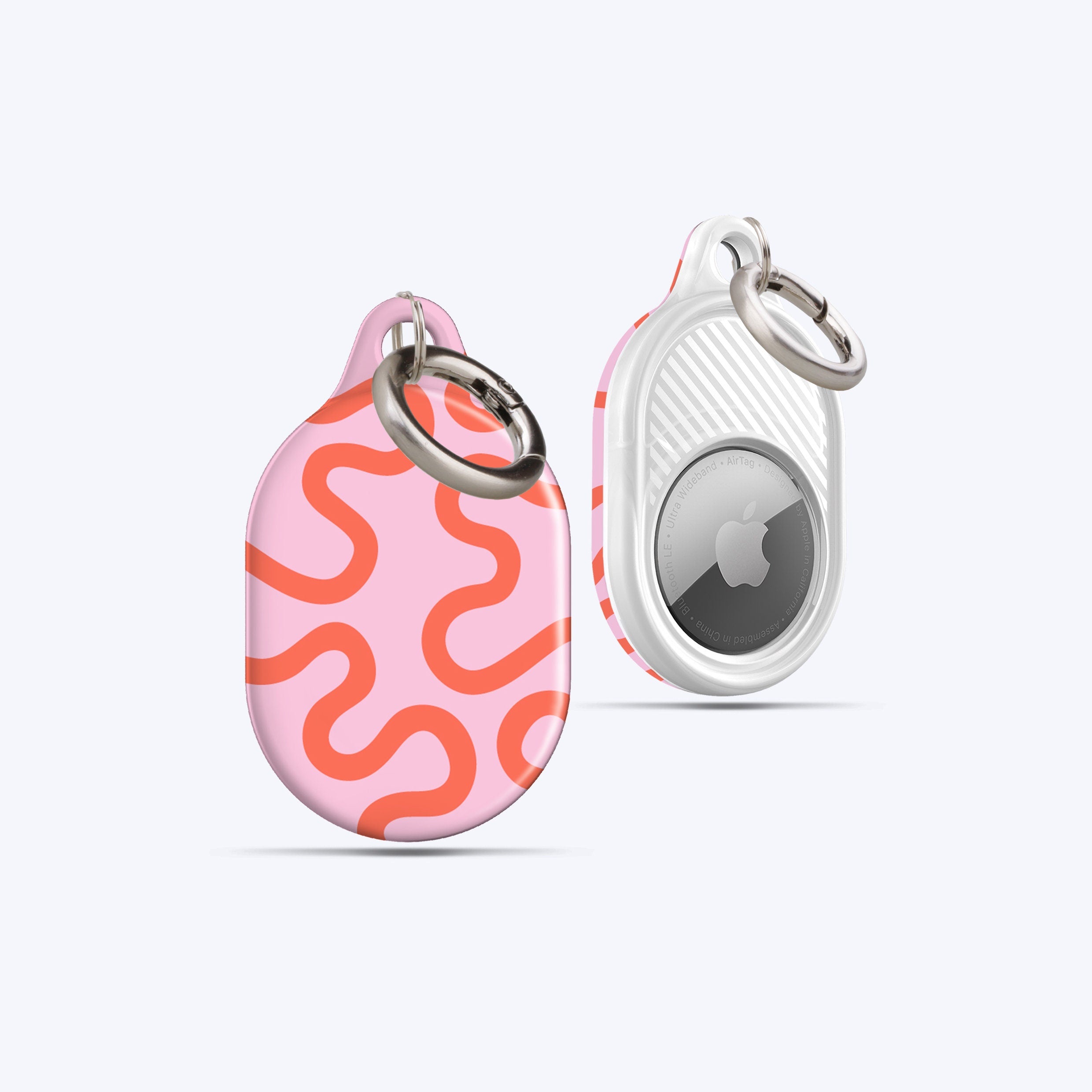 ORGANIC LINES CORAL AirTag Case