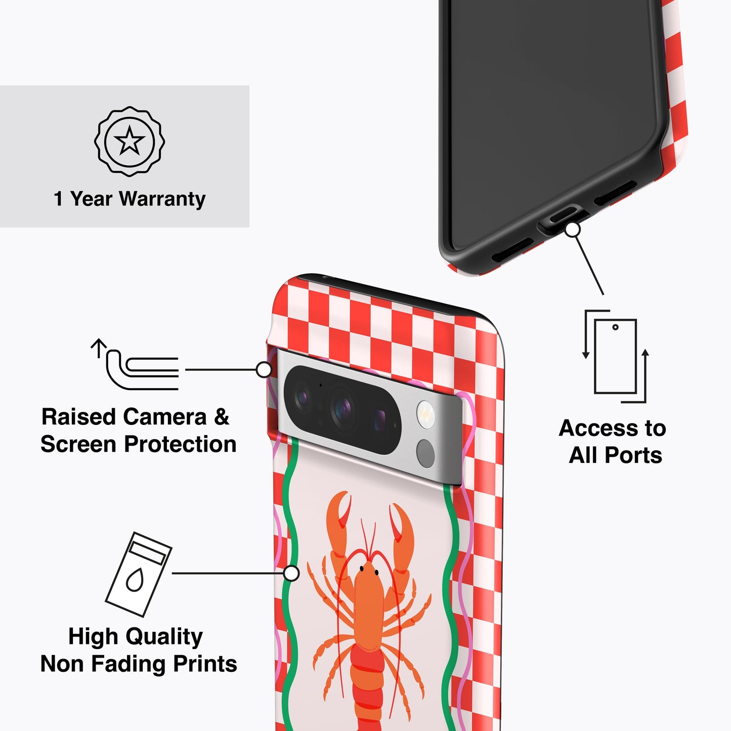 
                  
                    LOBSTER Pixel Case
                  
                