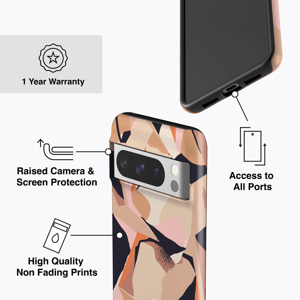 
                  
                    a phone case with a camera attached to it
                  
                