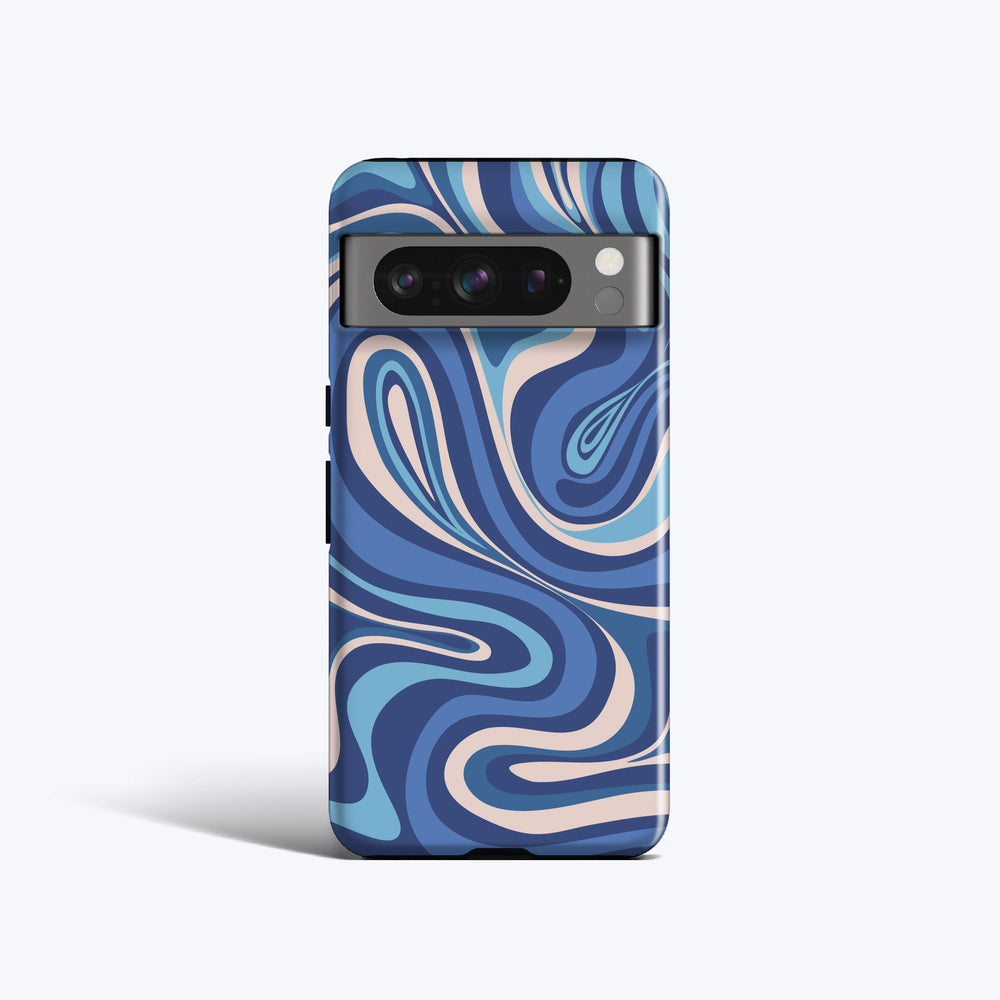 BLUE LOVE SWIRLS Pixel 8a Case