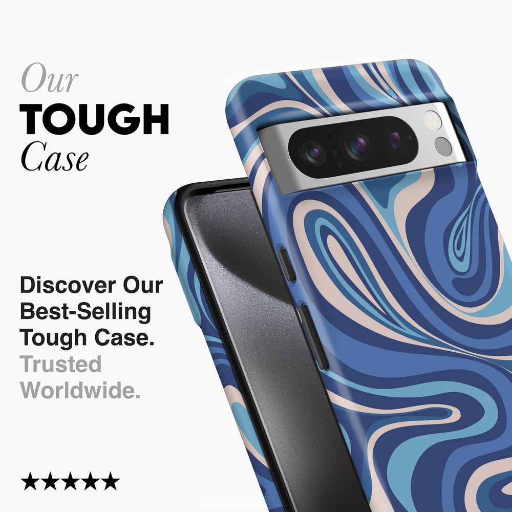 
                  
                    BLUE LOVE SWIRLS Pixel 8a Case
                  
                