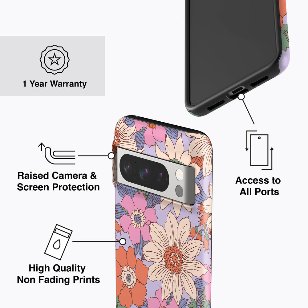 
                  
                    RETRO FLOWERS Pixel 8 Case
                  
                