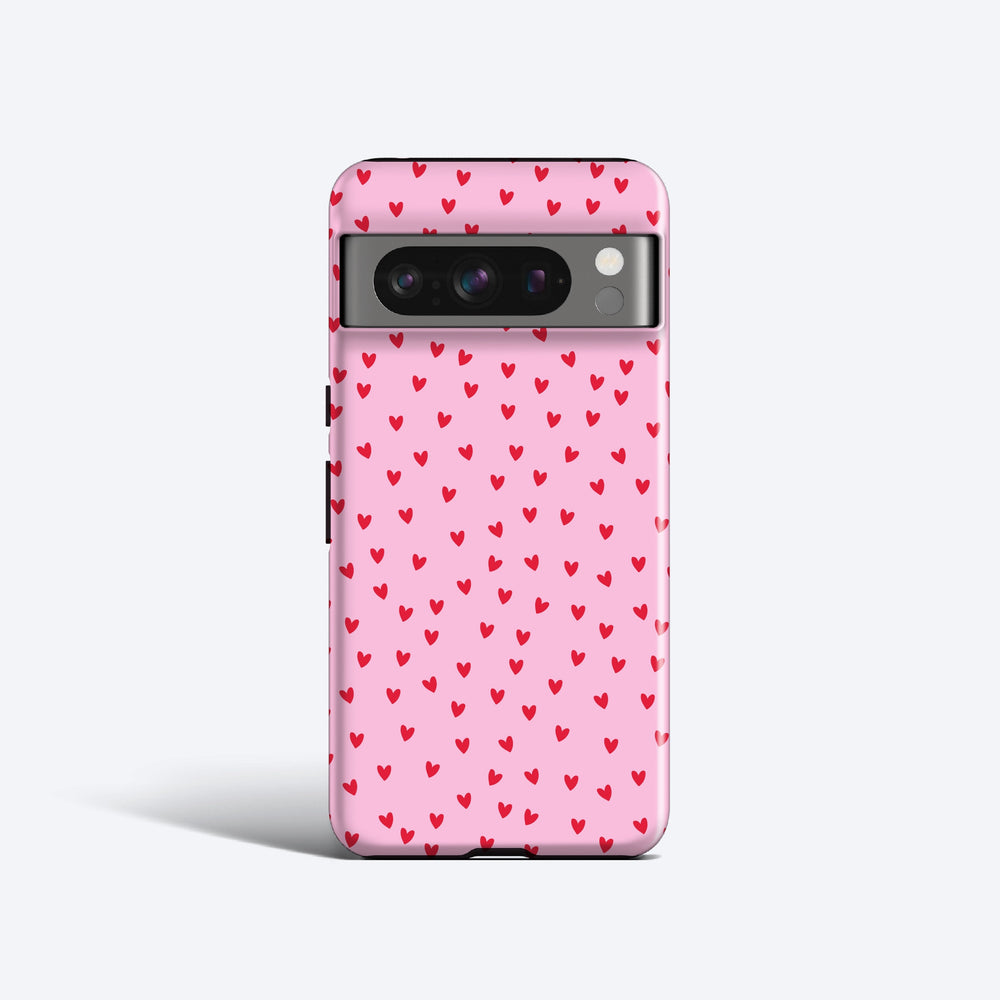 RED HEARTS Pixel 8 Case