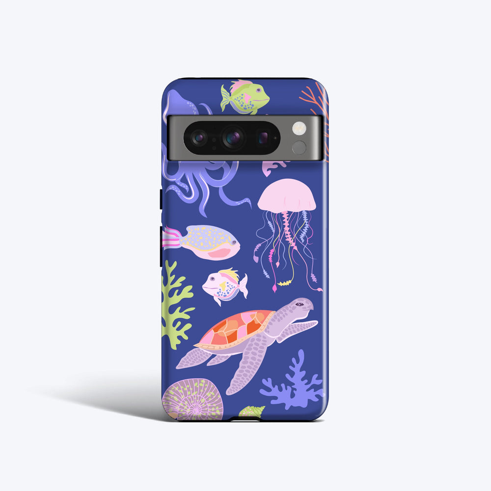 OCEAN ANIMALS Pixel 8a Case