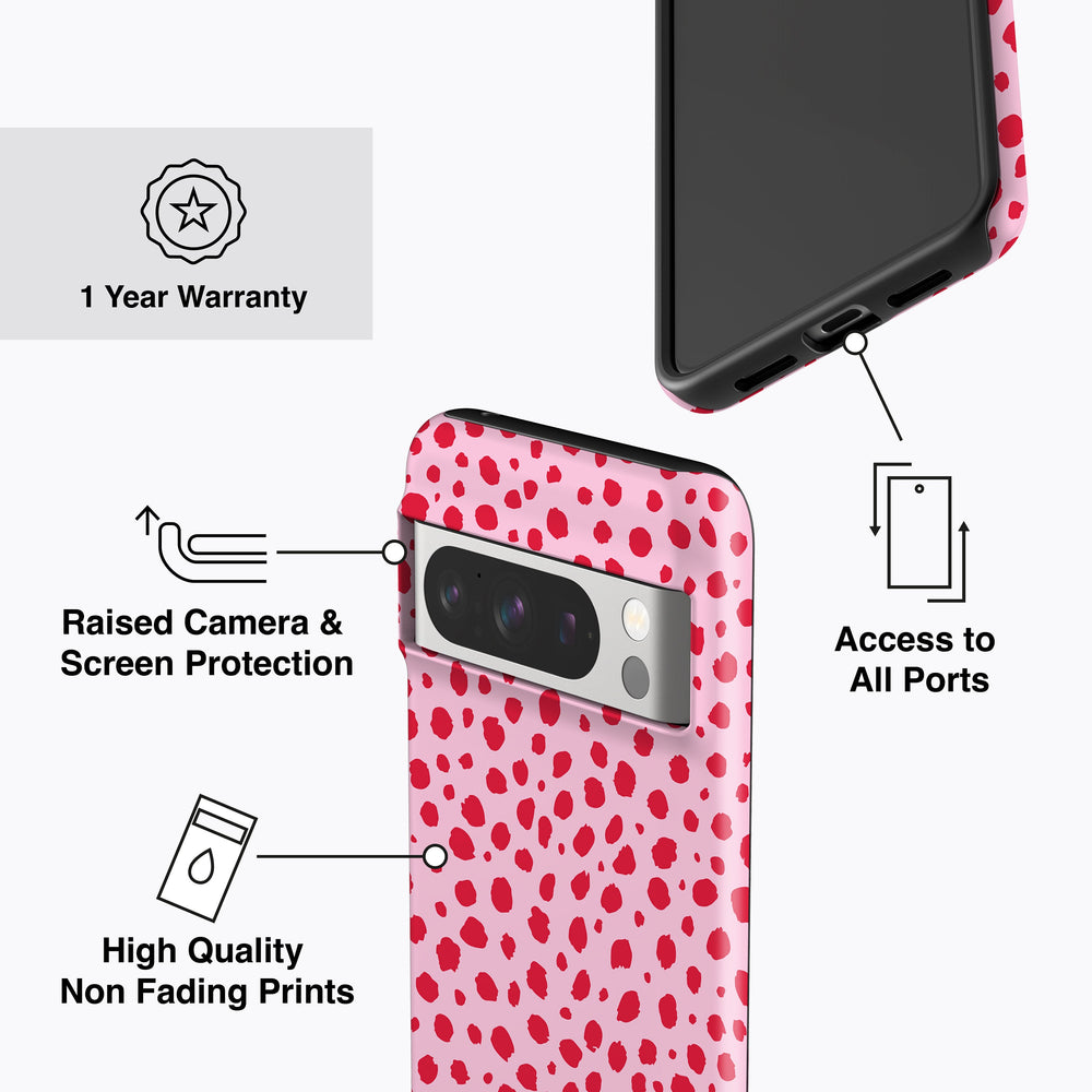 
                  
                    PINK DOTS Case Pixel 8 Case
                  
                