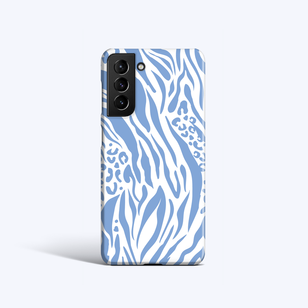 BLUE ZEBRA            Animal Print Samsung S23 Case