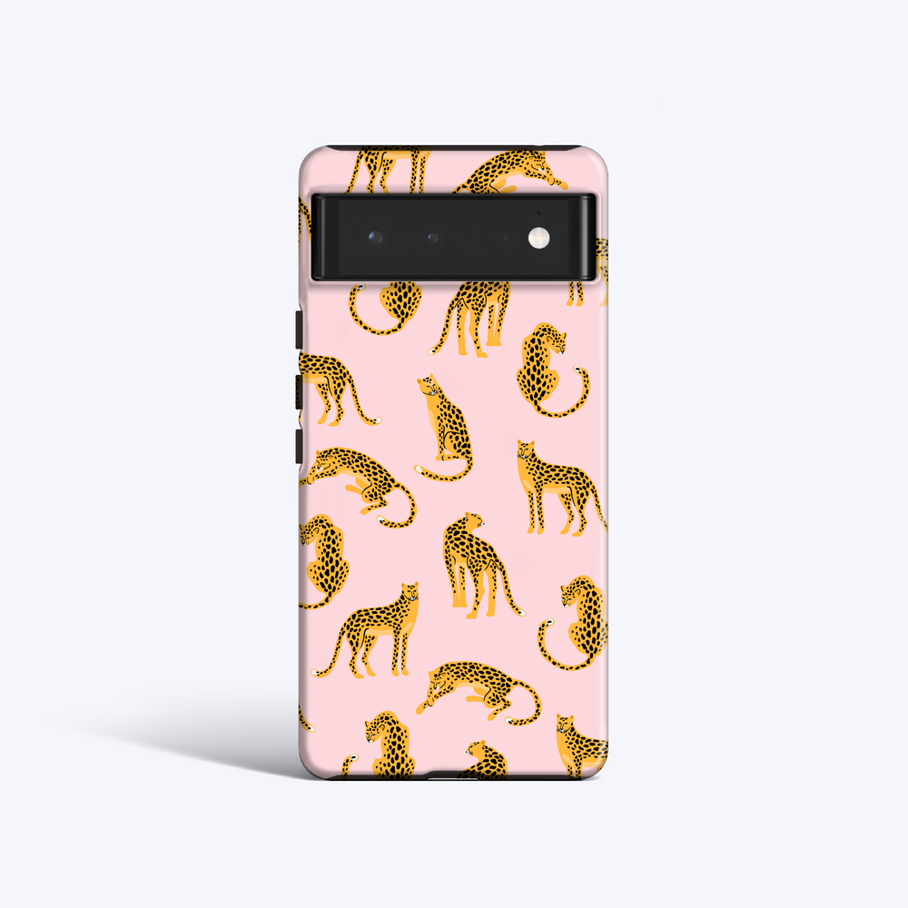 PASTEL PINK LEOPARDS Pixel 8 Case