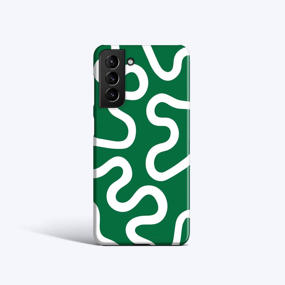 ORGANIC LINES GREEN Samsung S23 Case