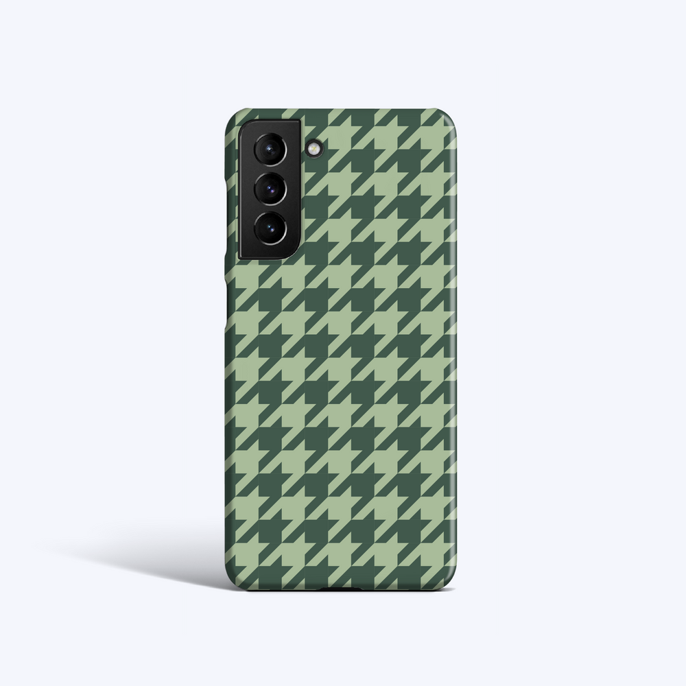 HOUNDSTOOTH OLIVE Samsung S23 Case