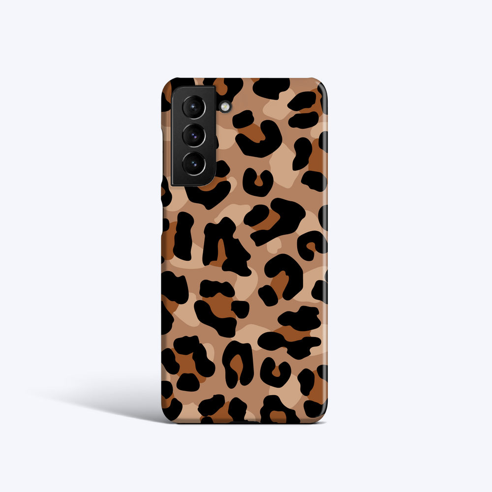 BROWN LEOPARD PRINT Samsung S23 Case